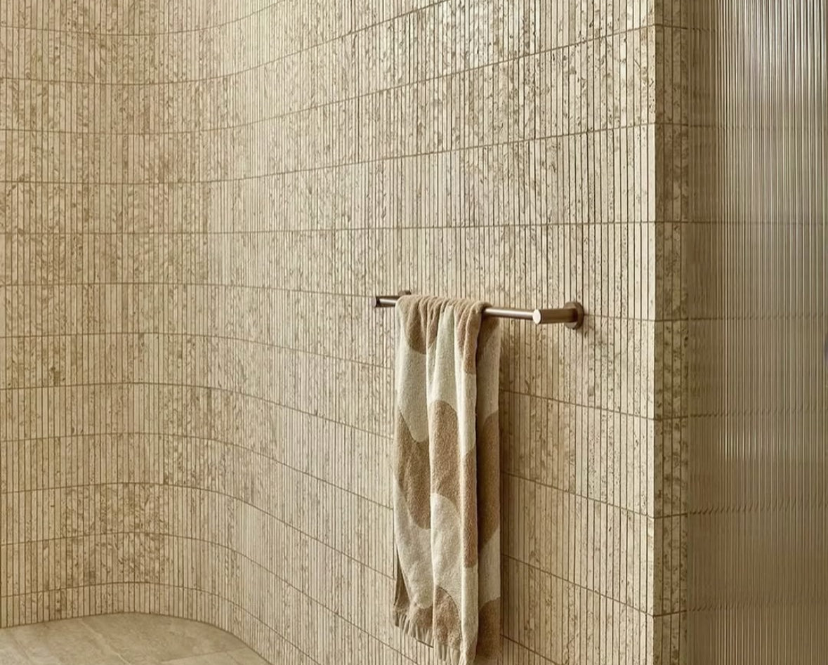 Owen &amp; Finch Towel Rack Single Brushed Satin Bronze PVD (OF1924)