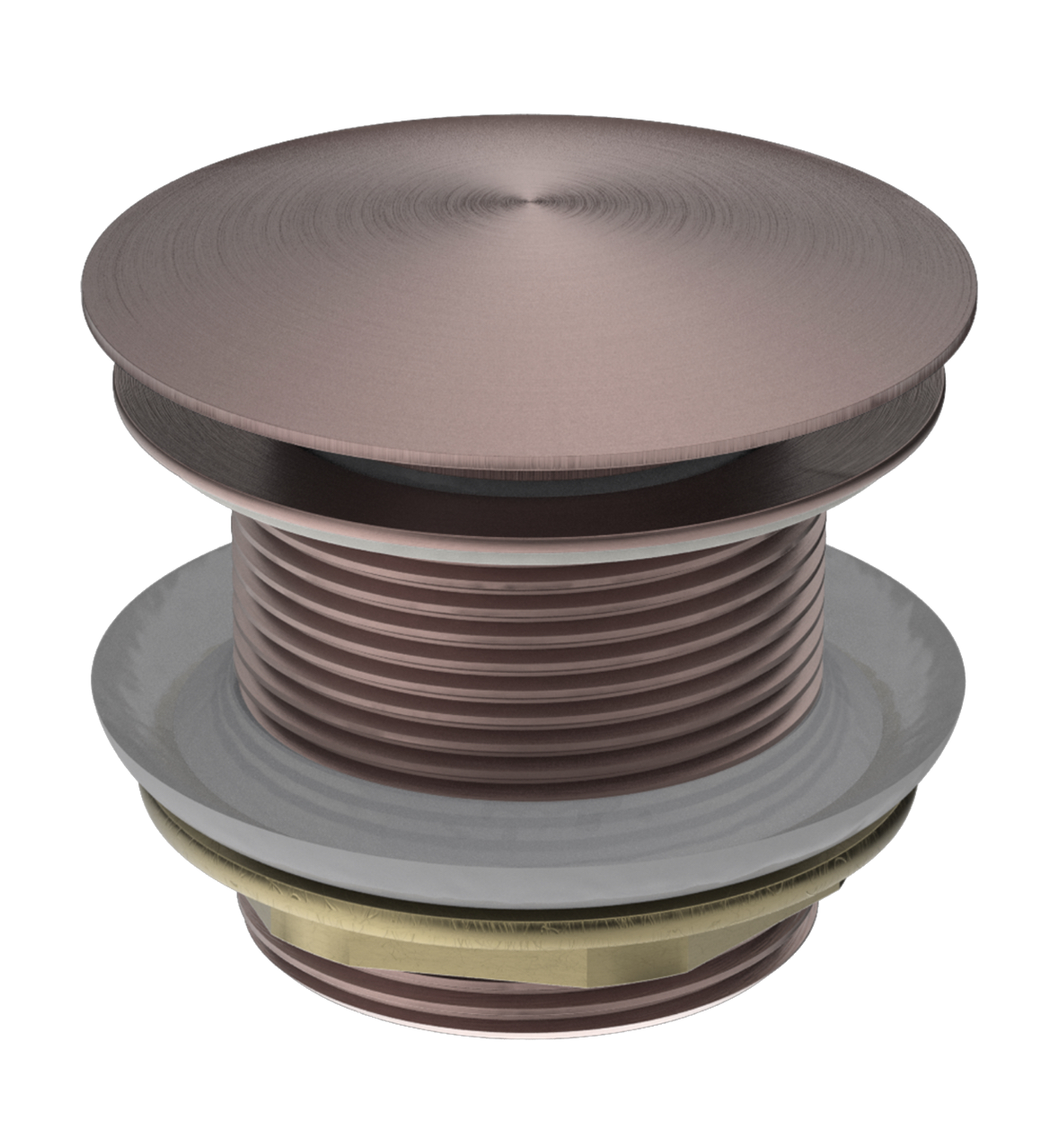 Owen &amp; Finch Pop-Up Bath Clickwaste Brushed Satin Bronze PVD (OFA707BZ)