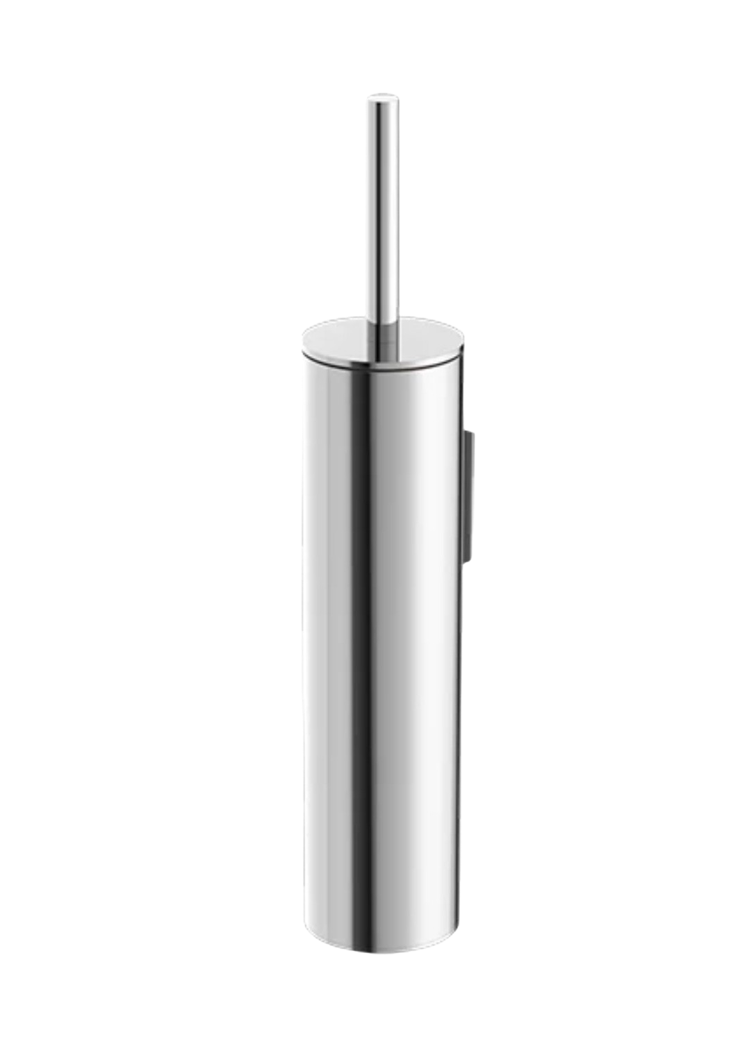 Owen &amp; Finch Hanging Toilet Brush with Holder – Chrome – Black Brush – Stainless Steel (OF1988CH)