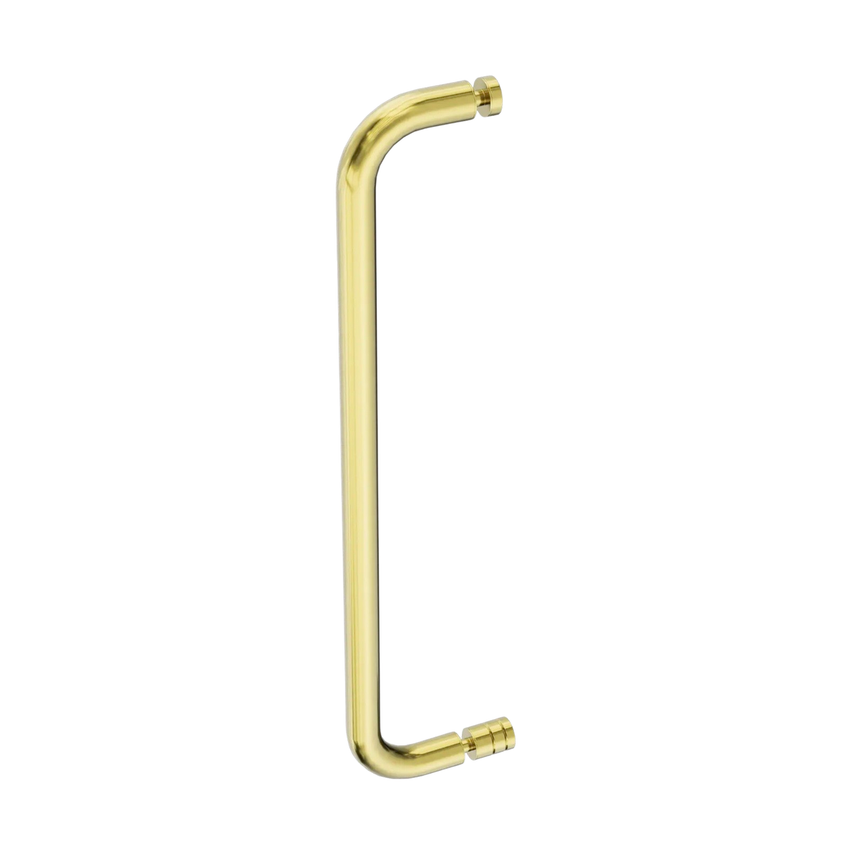 Douchedeur Handvat Messing Geborsteld Champagne Goud PVD voor 10mm Glas | Owen & Finch (OFSH303BG)