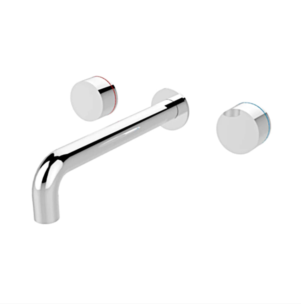 Owen & Finch Messing Inbouw Wandmengkraan Chroom – Progressive Bediening – Uitloop 217 mm (OF211707a217CH)