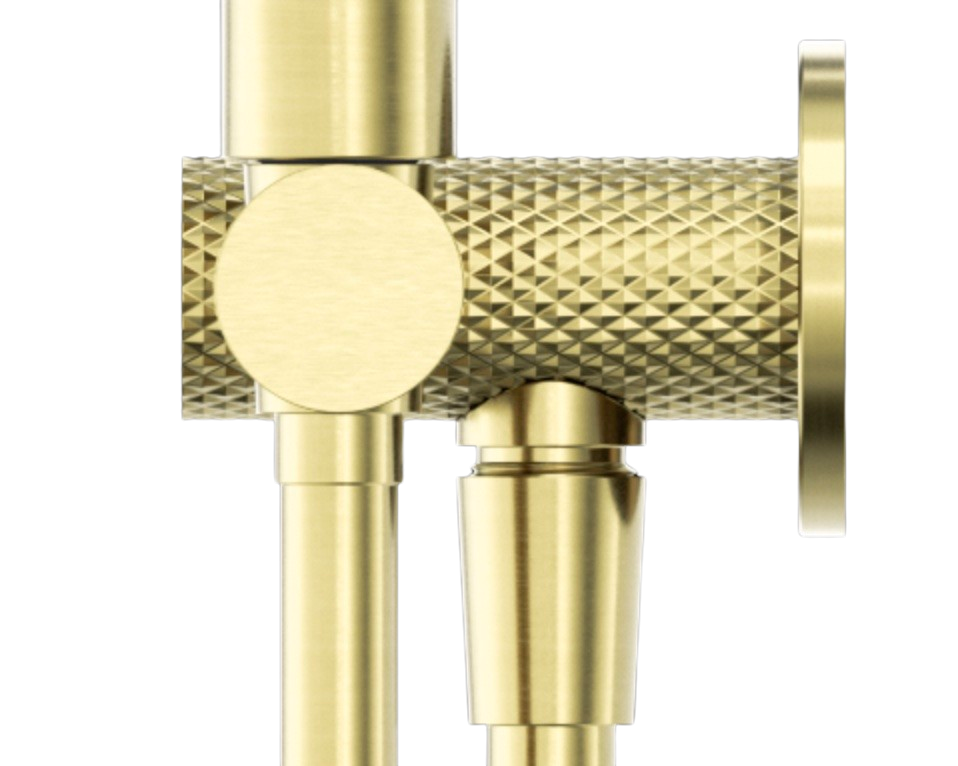 Owen & Finch Air Shower Handdouche Geborsteld Champagne Goud PVD (OF251905fBG)