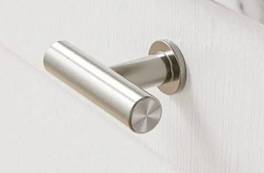 Ladegreep & Kastgreep 316L RVS Geborsteld Gun Metal PVD | Owen & Finch (OF25F001GM)