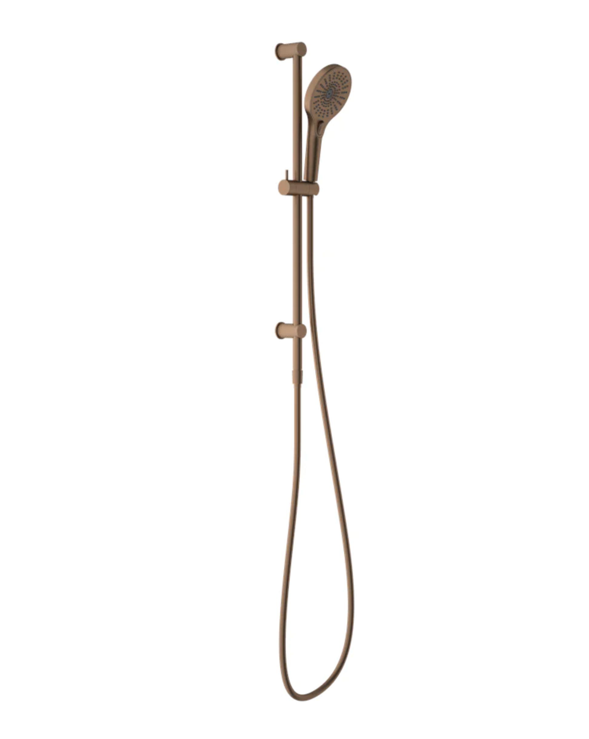 Owen & Finch Messing Doucheset – Geborsteld Satijn Brons (PVD) | Thermostaatkraan met Diamantkarteling, Handdouche & Regendouche Ø250mm (OF251913BZ)