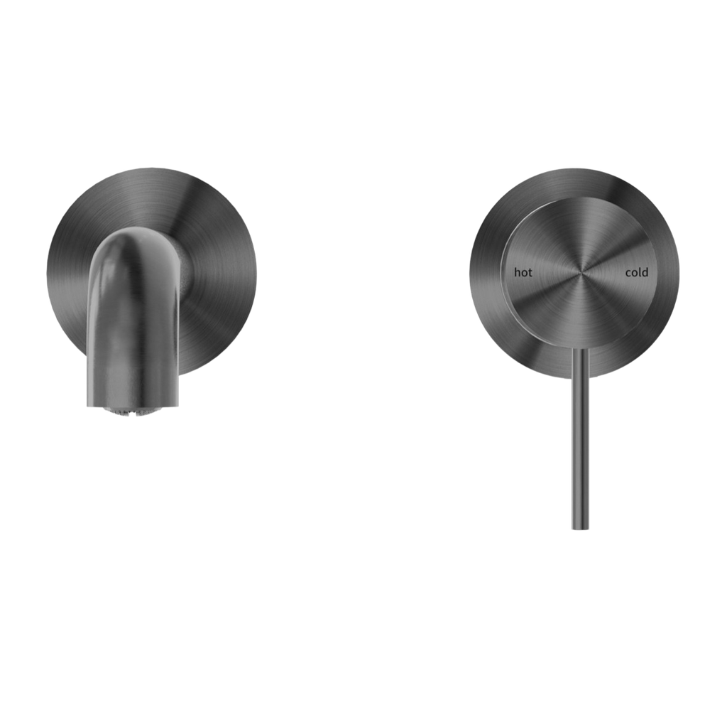 Owen &amp; Finch 2-Hole Wall-Mounted Mixer Gun Metal PVD (OF221910cGM)