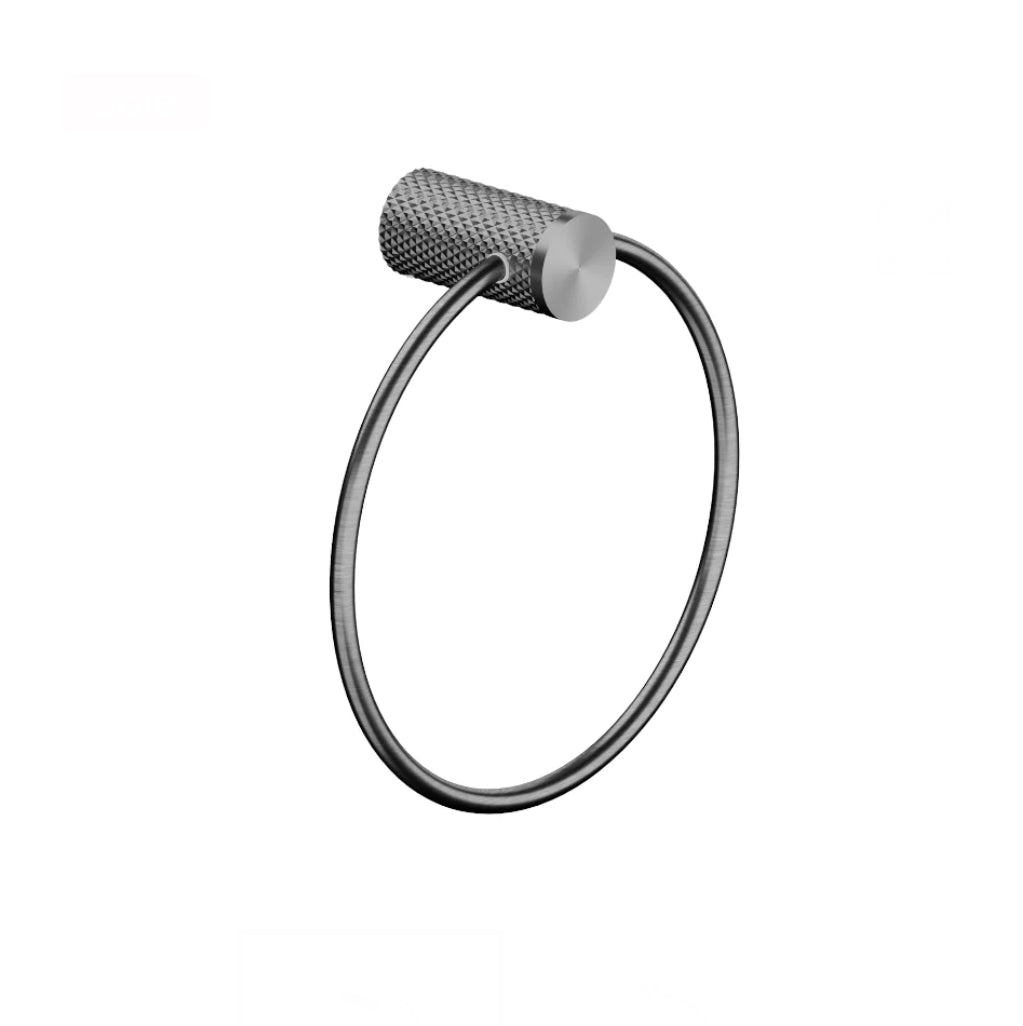 Owen &amp; Finch Towel Ring Brushed Graphite PVD (OF2580aGR)