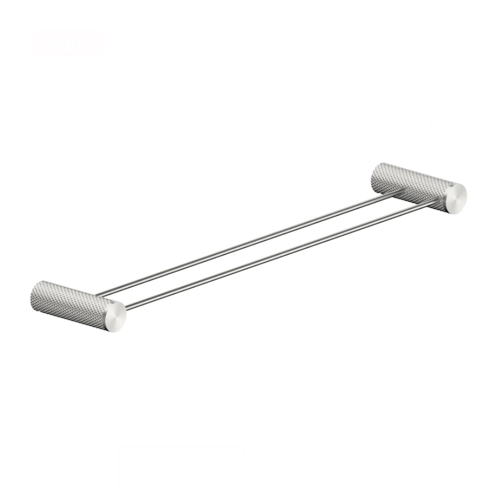 Owen &amp; Finch Towel Rack Double Brushed Nickel (OF2524dBN)