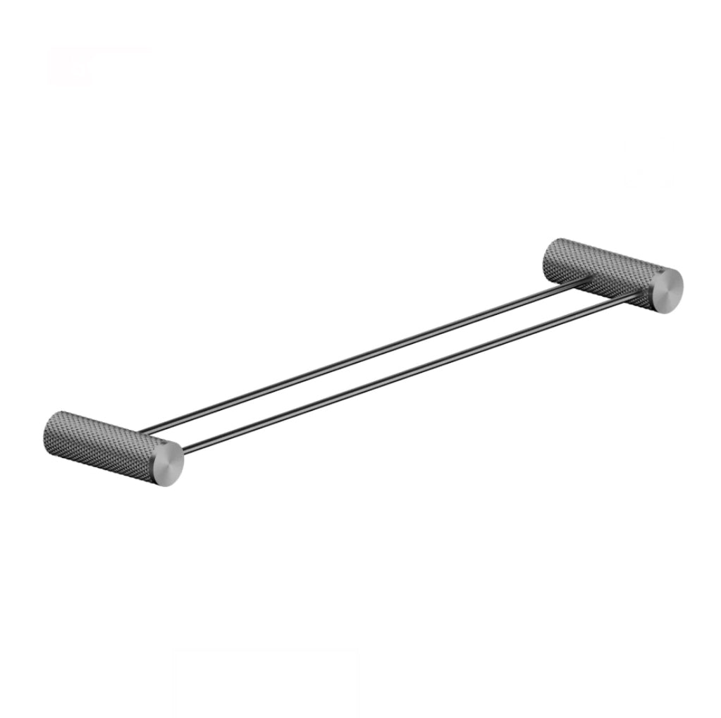 Owen &amp; Finch Towel Rack Double Brushed Graphite PVD (OF2524dGR)